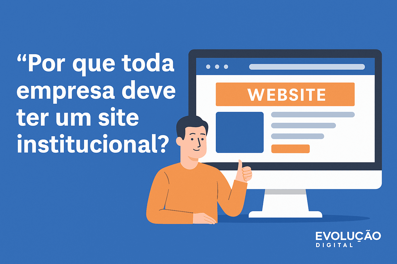 Importância de toda loja virtual ter um site