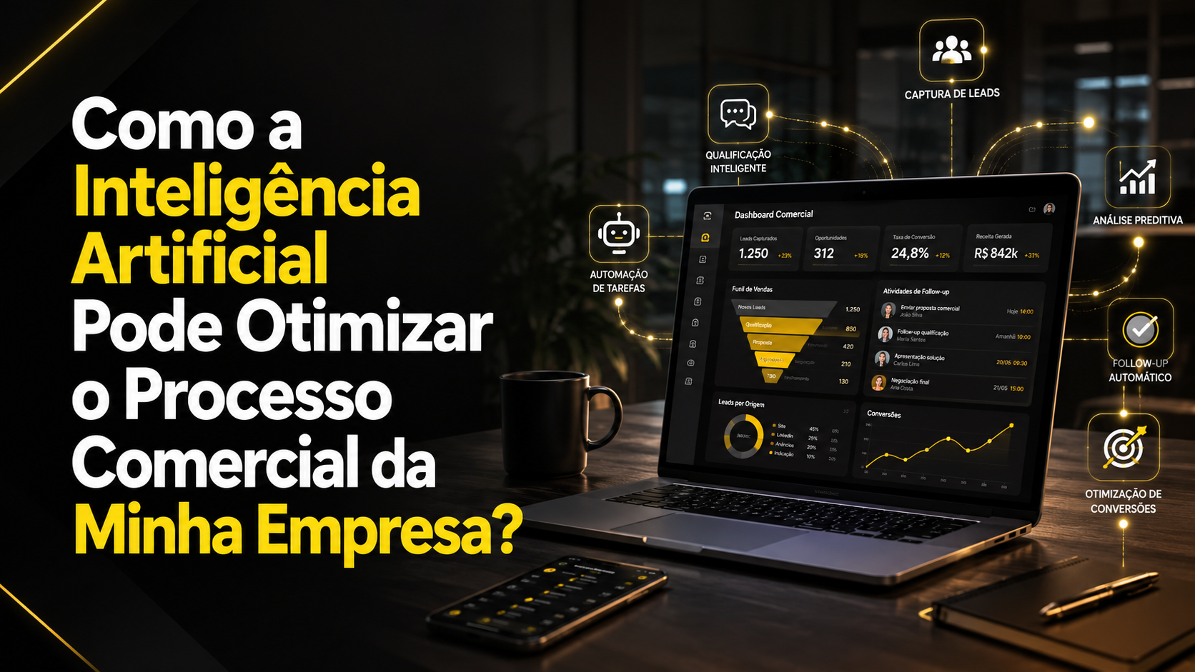 IA no Comercial: Como Automatizar a Qualificação de Leads