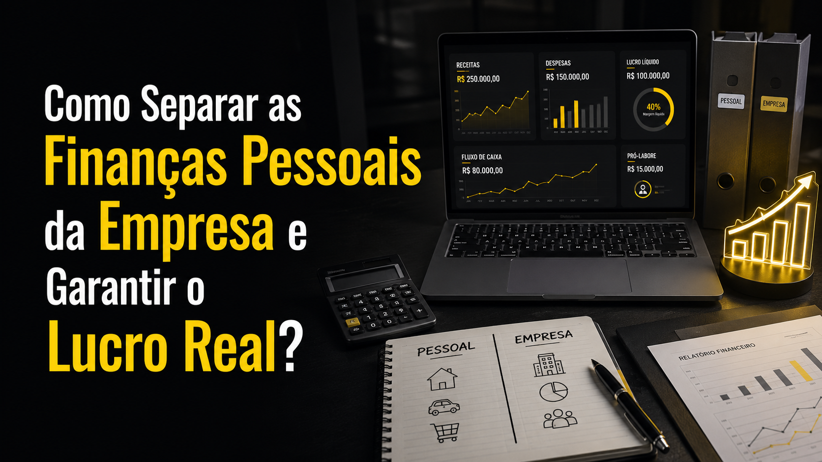 Dinheiro da Empresa Não É Seu: O Erro que Quebra PMEs