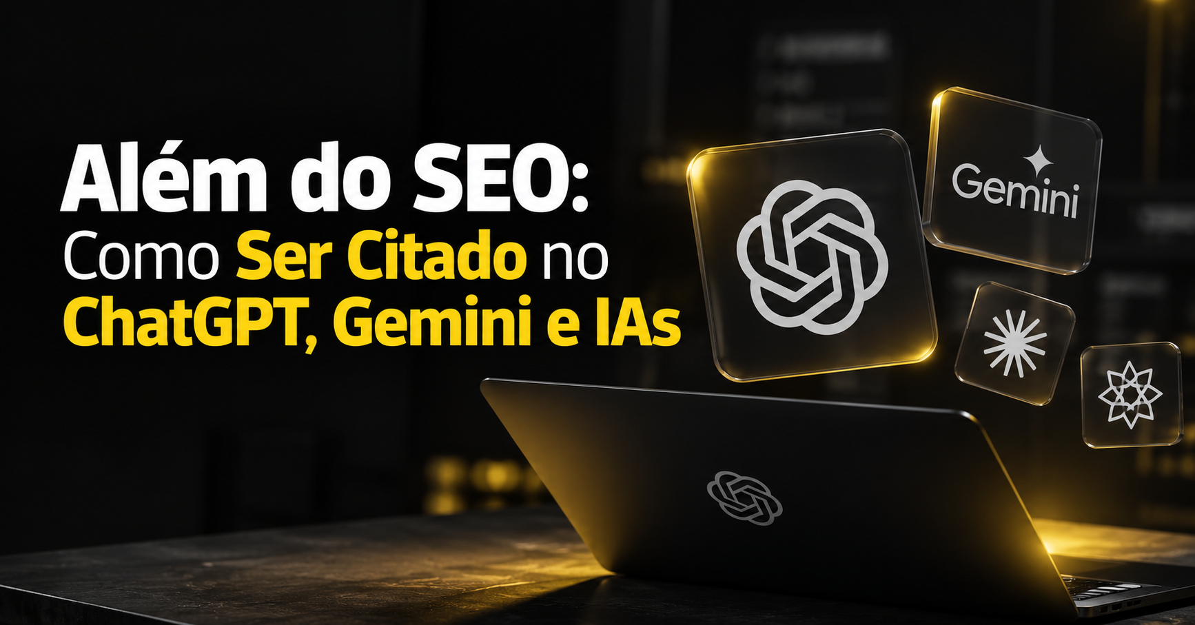Além do SEO: Como Ser Citado no ChatGPT, Gemini e IAs